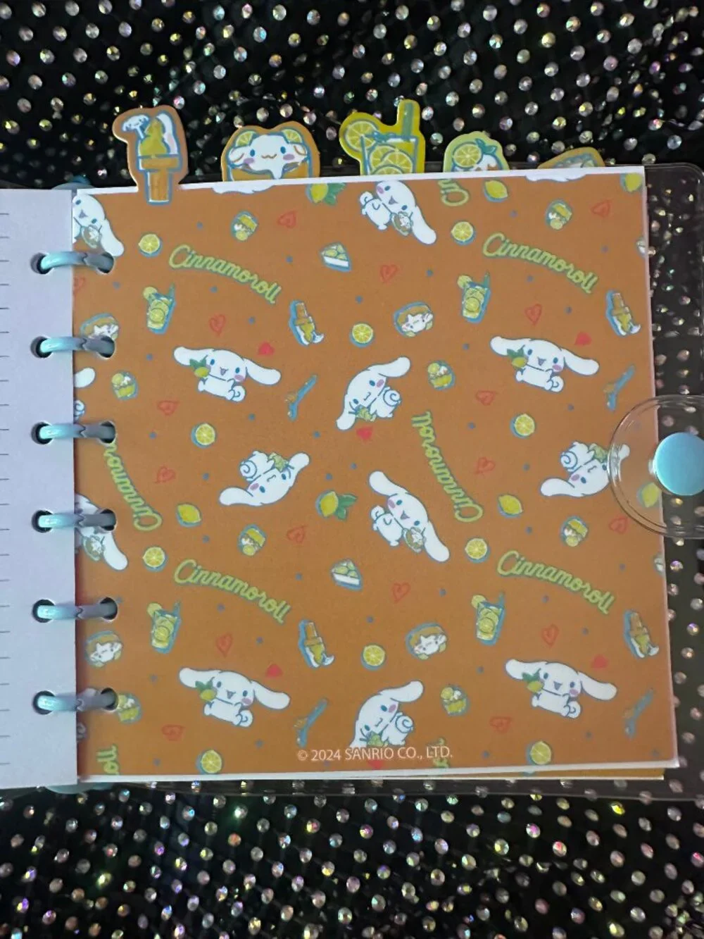 Cinnamoroll Baked Goods Tab Journal - Sanrio - NWT 💙💛✨☁️
